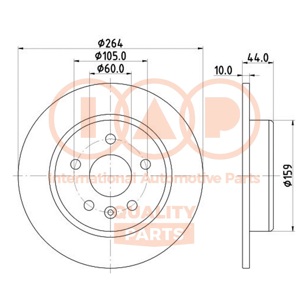 Brake Disc (709-09041)