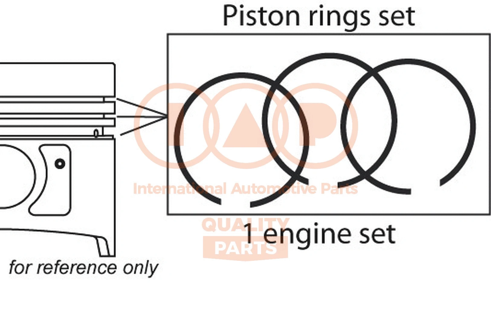 Piston Ring Kit (102-13150)