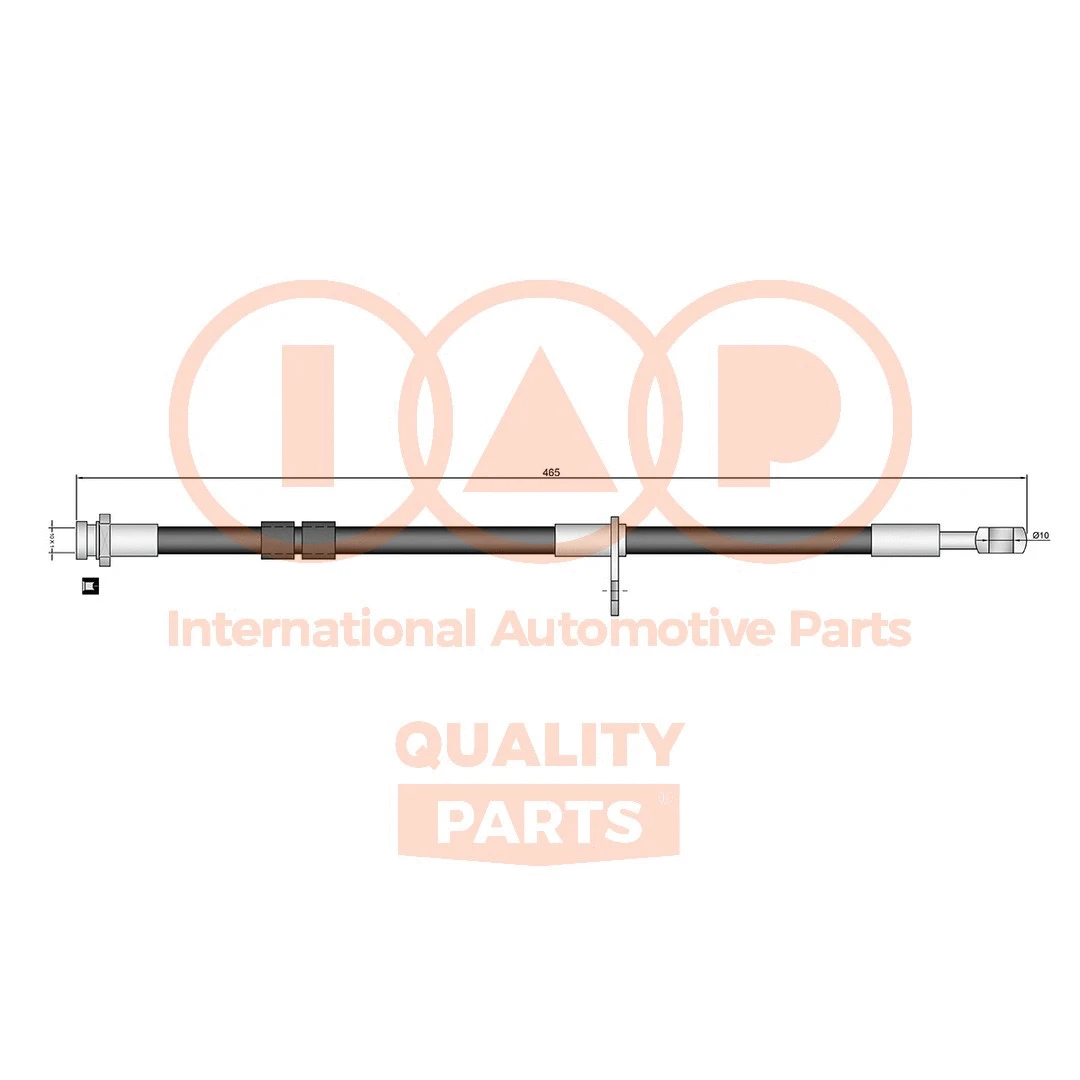 Brake Hose (708-16085)