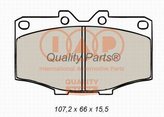 Brake Pad Set, disc brake (704-17020X)