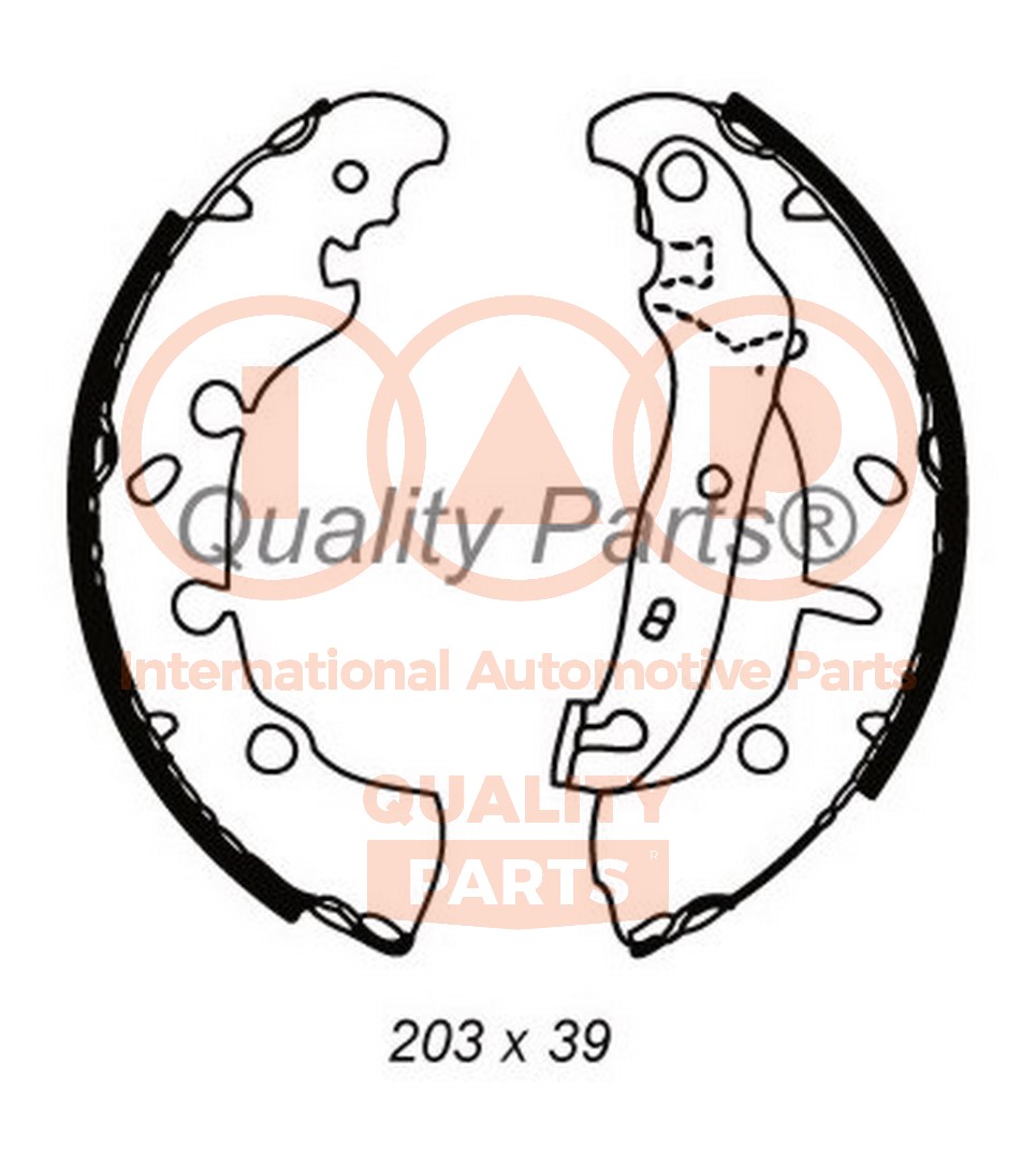 Brake Shoe Set (705-11081X)
