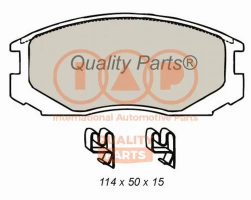 Brake Pad Set, disc brake (704-03097)