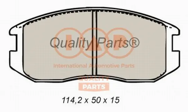Brake Pad Set, disc brake (704-12092)