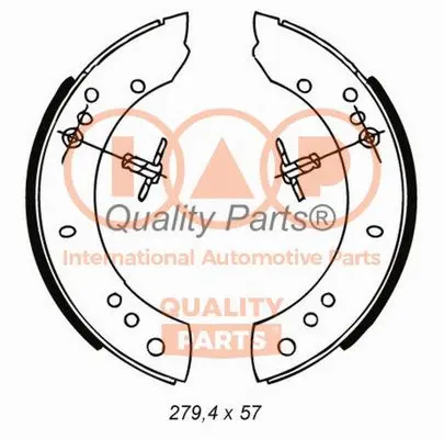 Brake Shoe Set (705-14040)