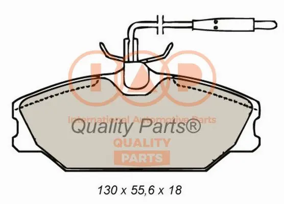 Brake Pad Set, disc brake (704-20000)