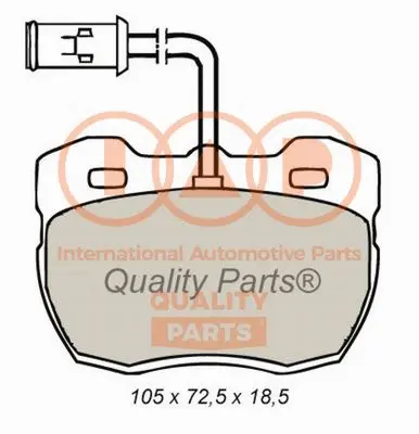 Brake Pad Set, disc brake (704-14051)