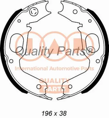 Brake Shoe Set, parking brake (705-12023)