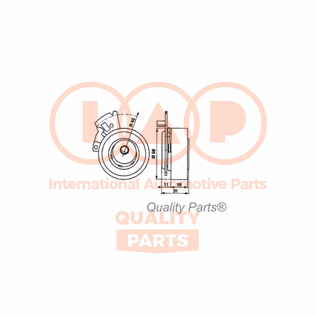Tensioner Pulley, timing belt