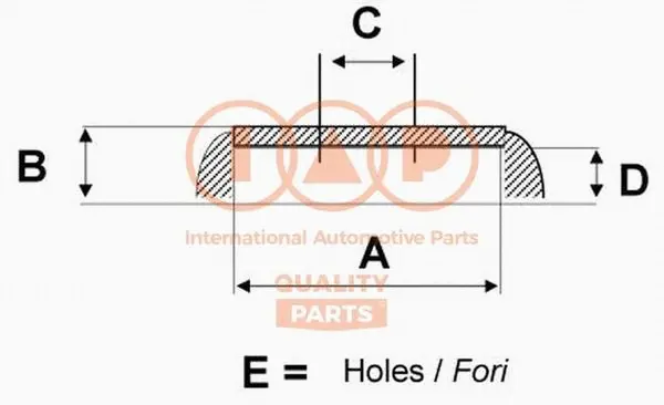 Brake Drum (710-17002)