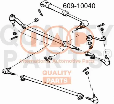 Shock Absorber, steering (609-10040)