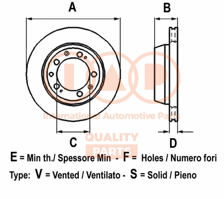 Brake Disc (709-17220)