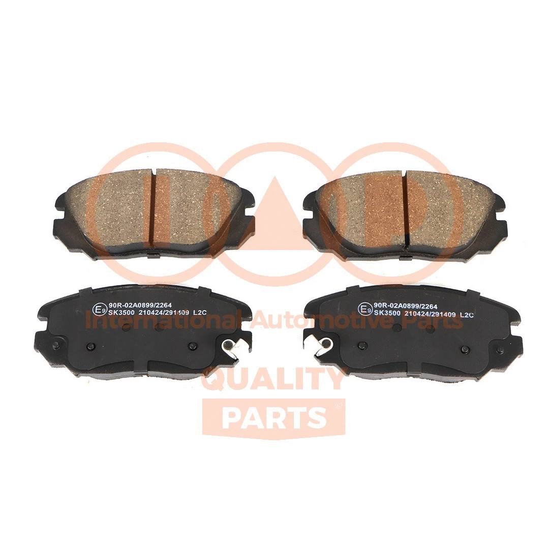 Brake Pad Set, disc brake (704-20120)