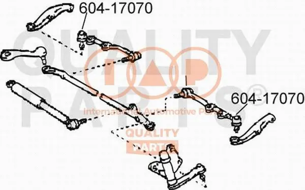 Tie Rod End (604-17070)