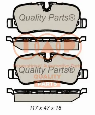 Brake Pad Set, disc brake (704-14079)
