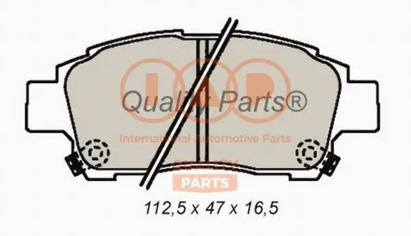 Brake Pad Set, disc brake (704-17000)