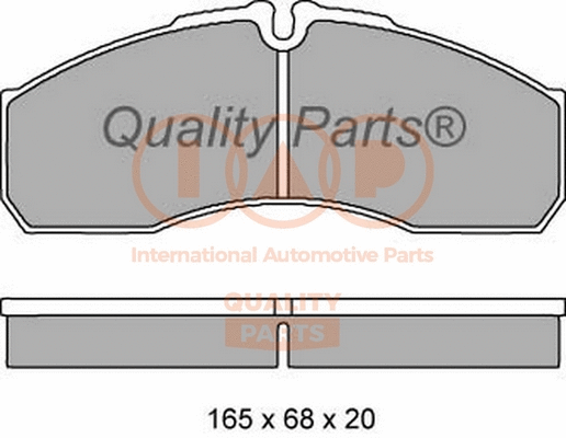 Brake Pad Set, disc brake (704-13152)