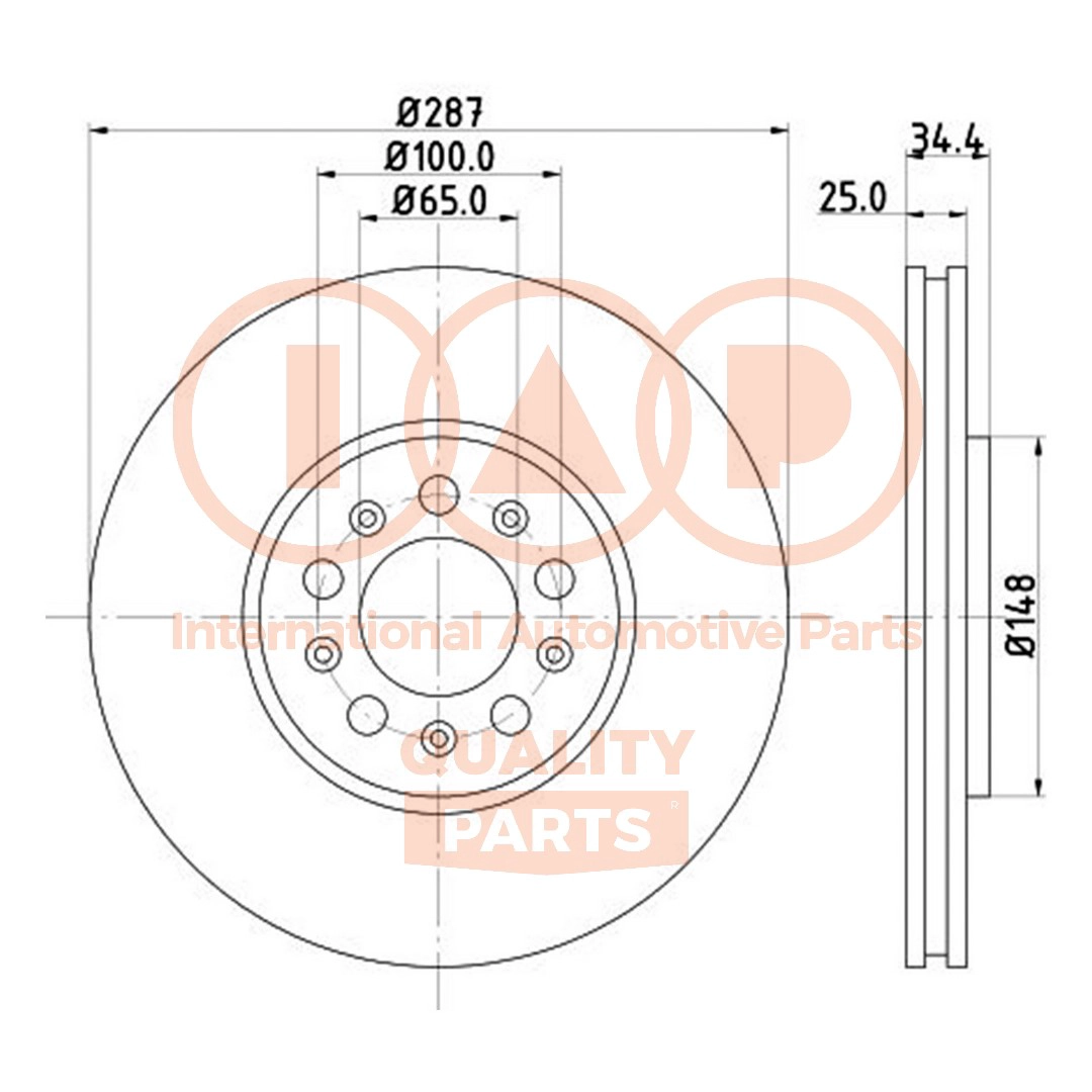 Brake Disc (709-50041)