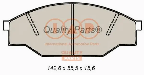 Brake Pad Set, disc brake (704-17061)