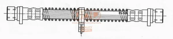 Brake Hose (708-14071)