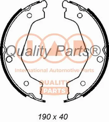 Brake Shoe Set, parking brake (705-21083)