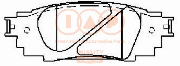 Brake Pad Set, disc brake (704-17241)