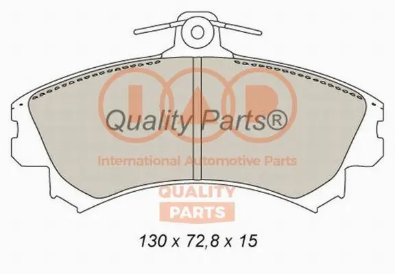 Brake Pad Set, disc brake (704-12065)