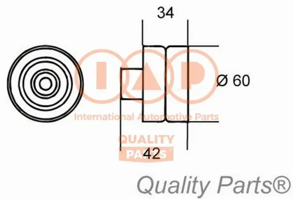 Tensioner, timing belt (127-22041)