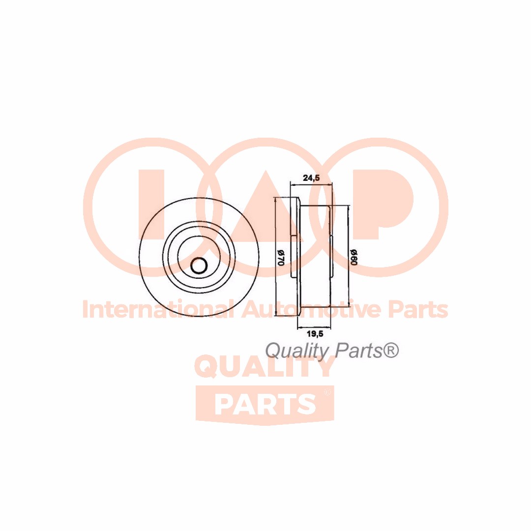 Tensioner, timing belt