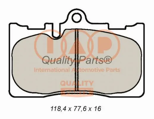 Brake Pad Set, disc brake (704-17144)