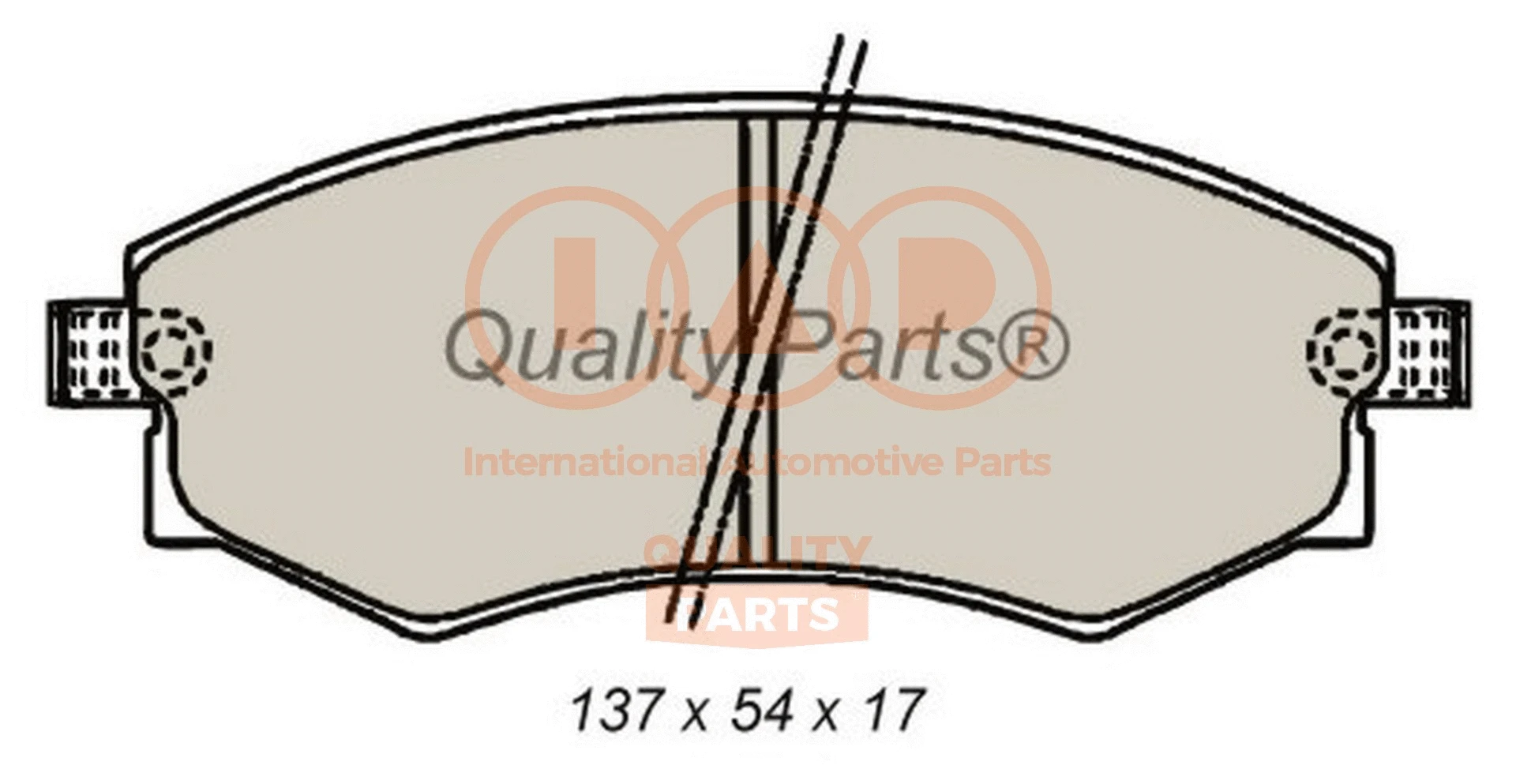 Brake Pad Set, disc brake (704-21065G)