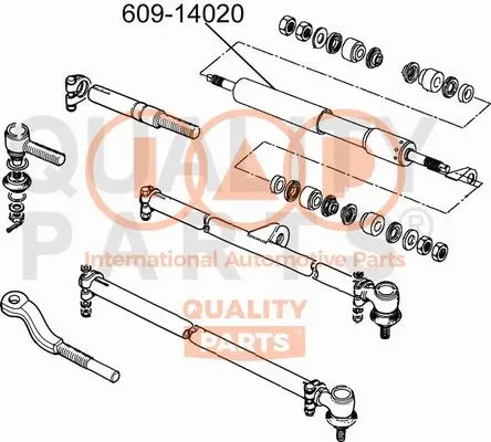 Shock Absorber, steering (609-14020)