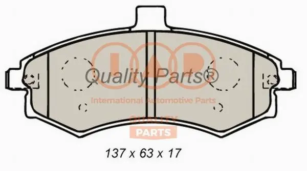 Brake Pad Set, disc brake (704-07022)
