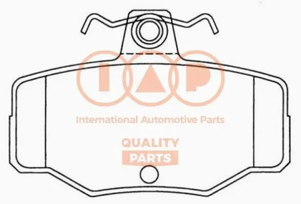 Brake Pad Set, disc brake (704-13083P)