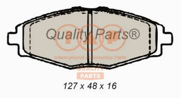 Brake Pad Set, disc brake (704-20060)