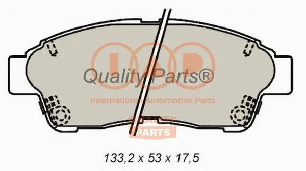 Brake Pad Set, disc brake (704-17092)