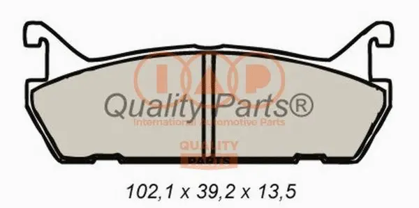Brake Pad Set, disc brake (704-11032)