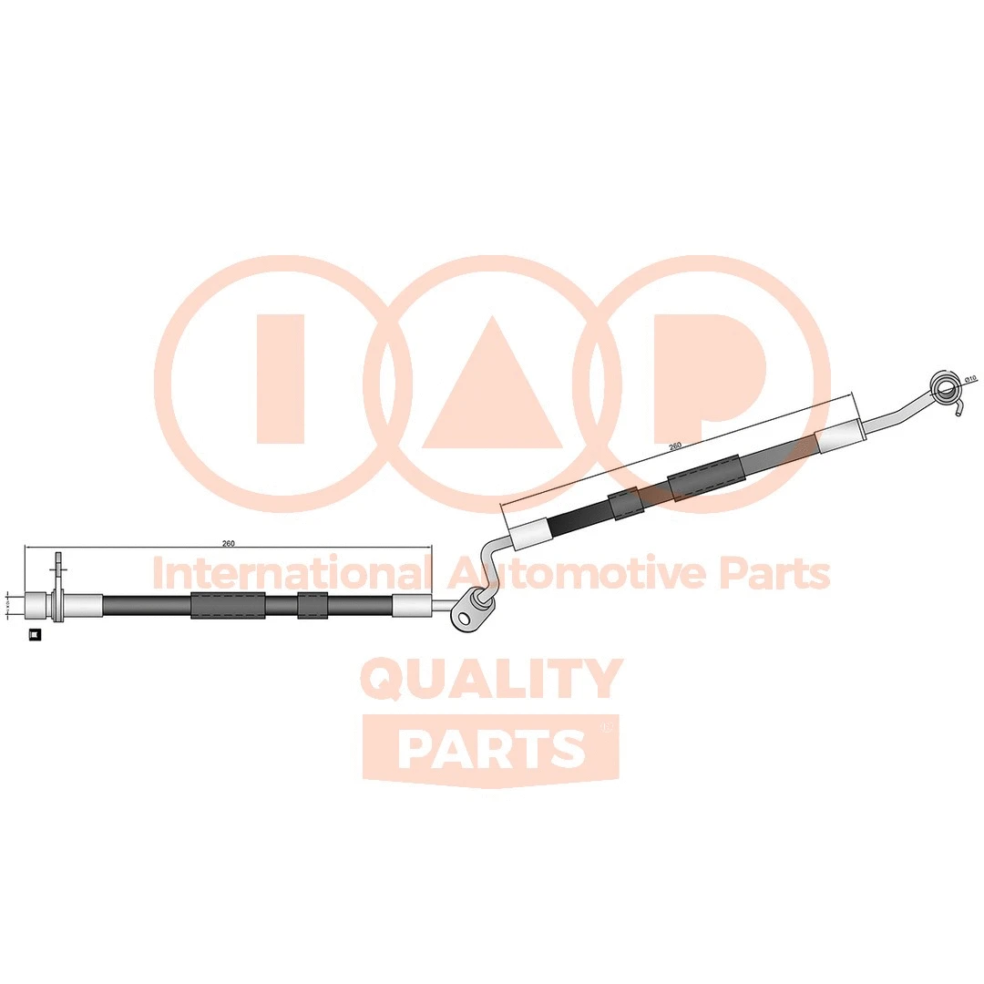 Brake Hose (708-11058)