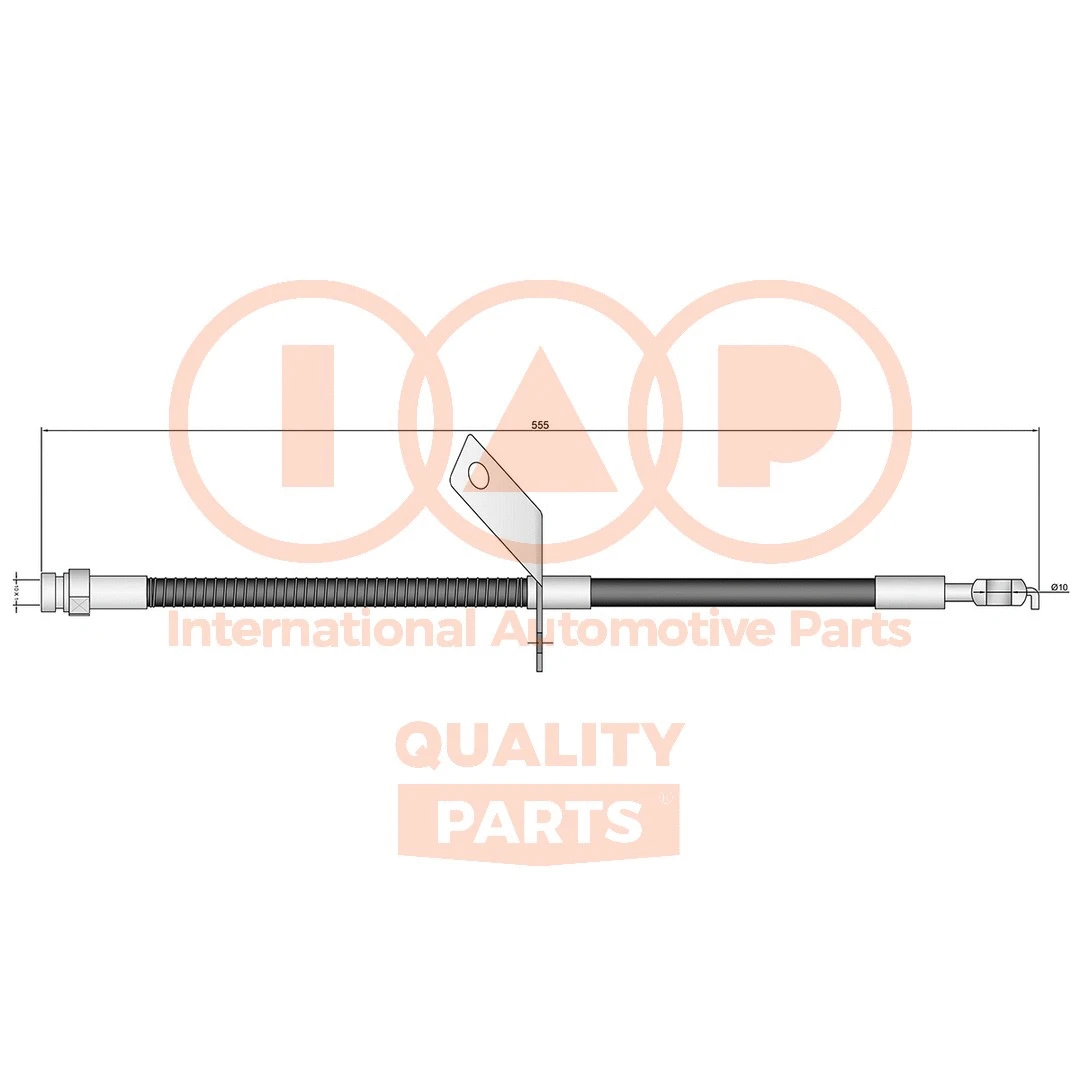 Brake Hose (708-07100)