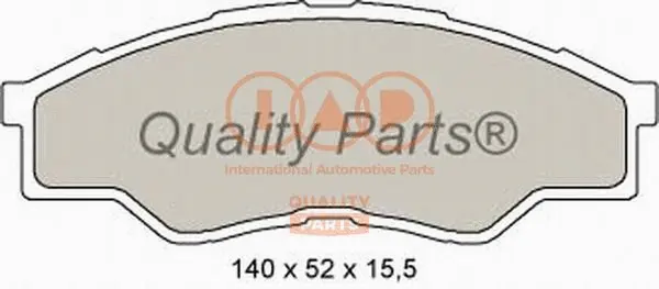 Brake Pad Set, disc brake (704-17160)