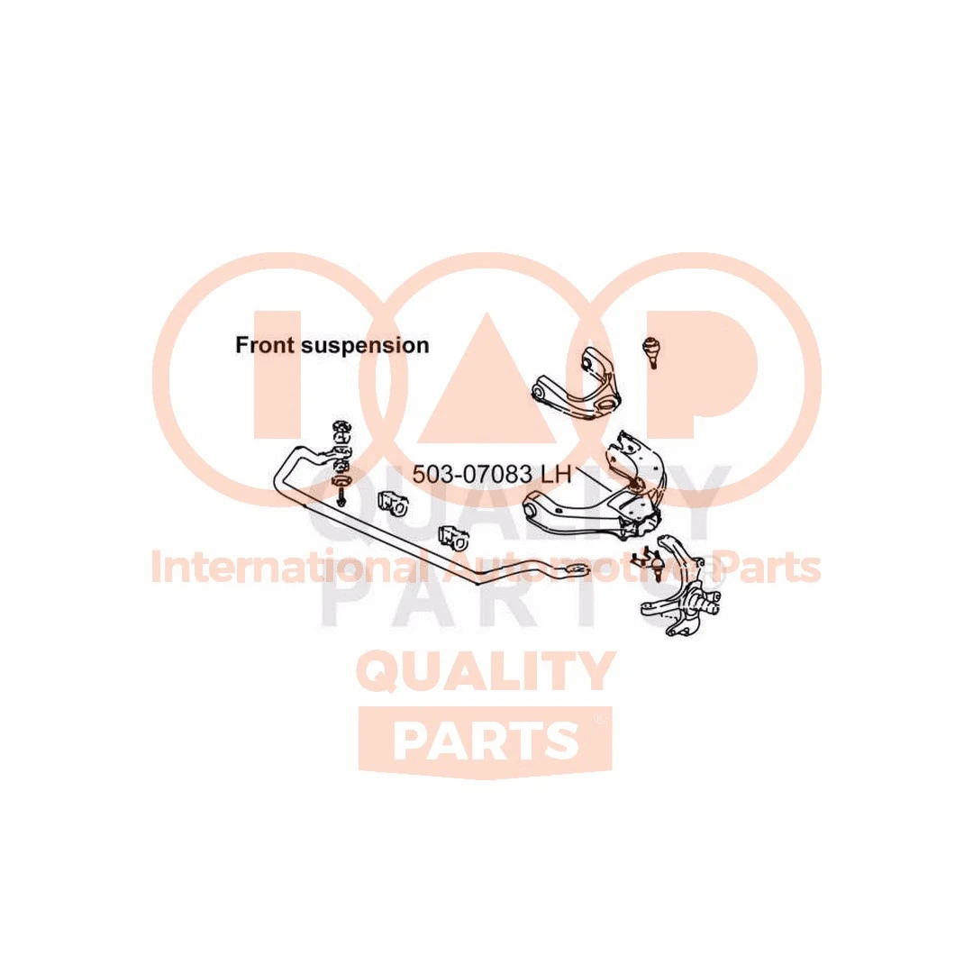 Control/Trailing Arm, wheel suspension