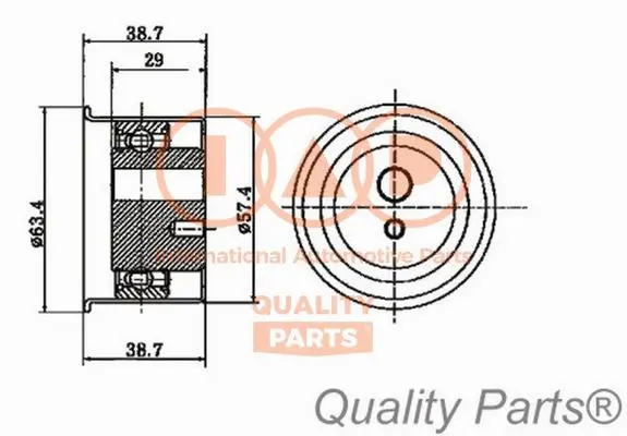 Tensioner Pulley, timing belt