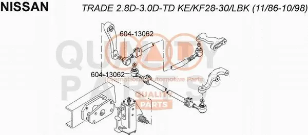 Tie Rod End (604-13062)
