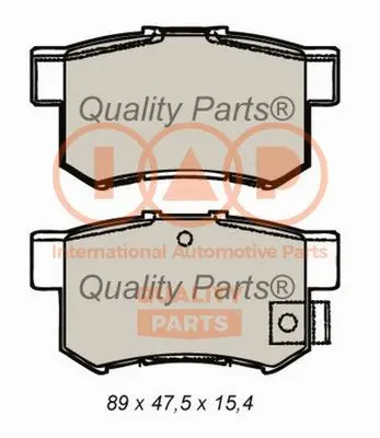 Brake Pad Set, disc brake (704-06097)