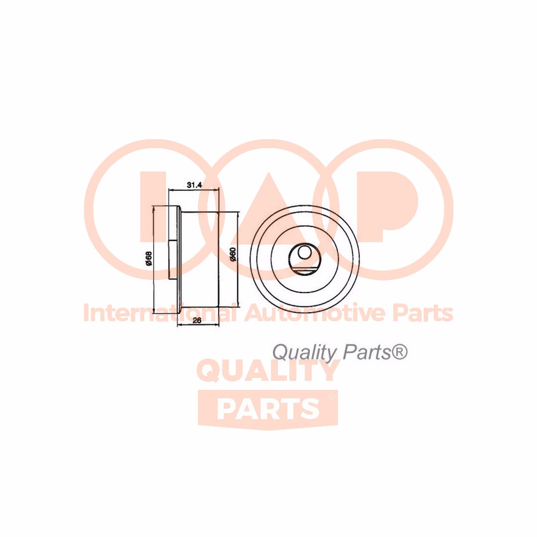 Tensioner Pulley, timing belt
