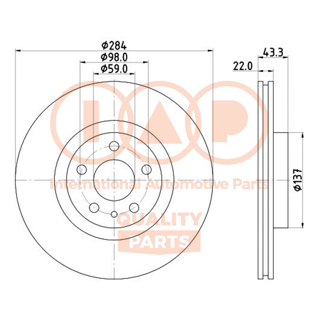 Brake Disc (709-08041)