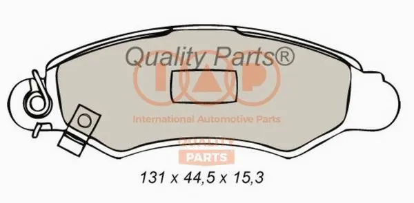 Brake Pad Set, disc brake (704-16063)