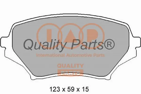 Brake Pad Set, disc brake (704-11038)