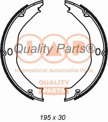 Brake Shoe Set, parking brake (705-10045)