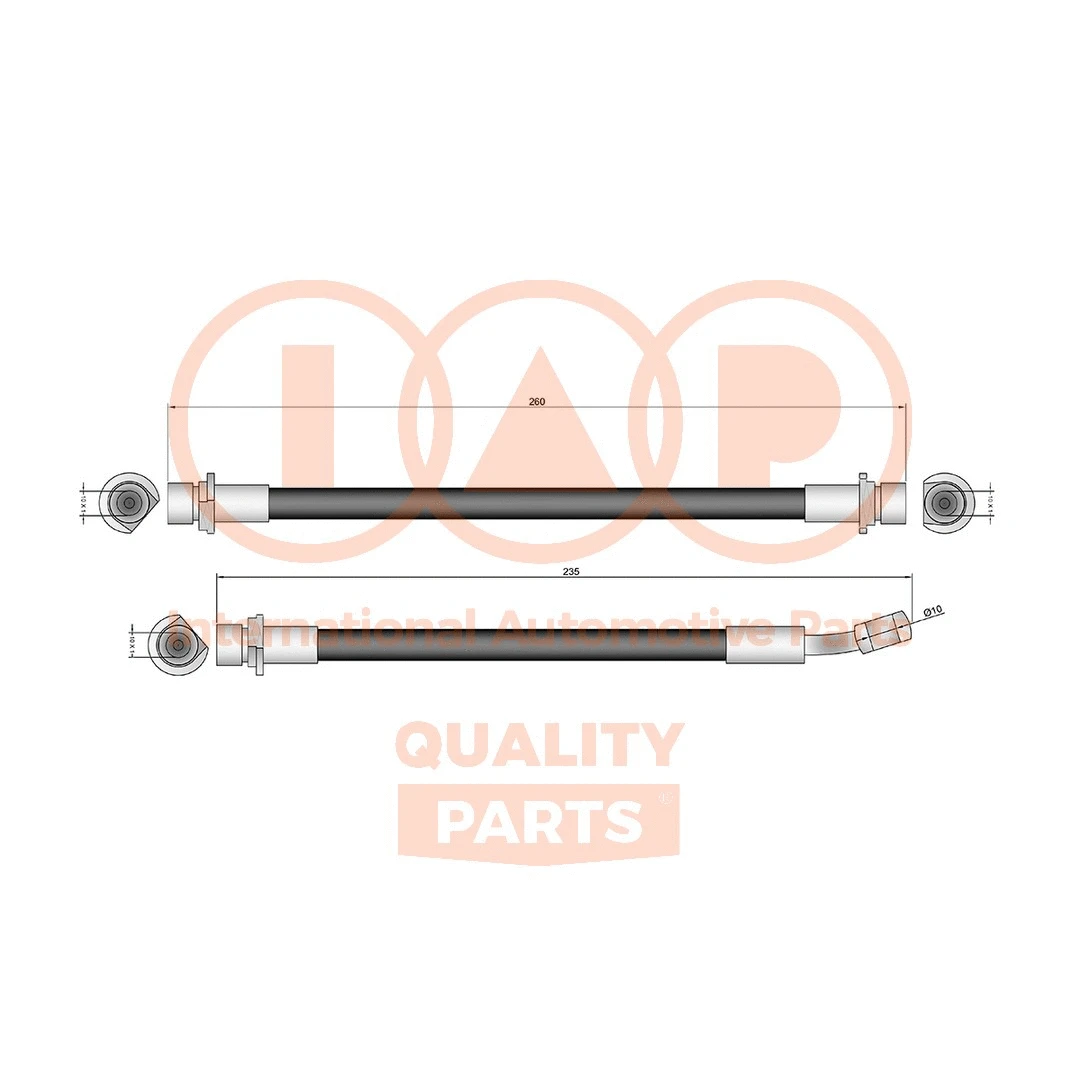 Brake Hose (708-06015)