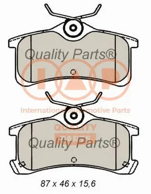 Brake Pad Set, disc brake (704-17184)